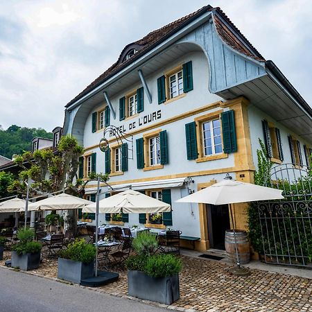 Romantik Hotel De L'Ours Sugiez Екстериор снимка